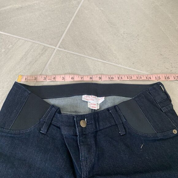 Isabel Maternity Women Size 6 Blue Skinny Low Rise Jegging Jeans - Picture 5 of 5